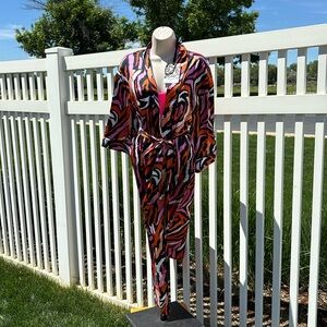 Diane Von Furstenberg NWT for Target Poly Robe Size XS